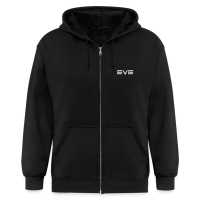 Crimson Harvest Zip Hoodie - black