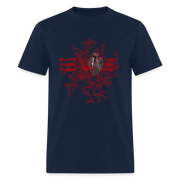 EVE Heart Classic Cut T-shirt - navy