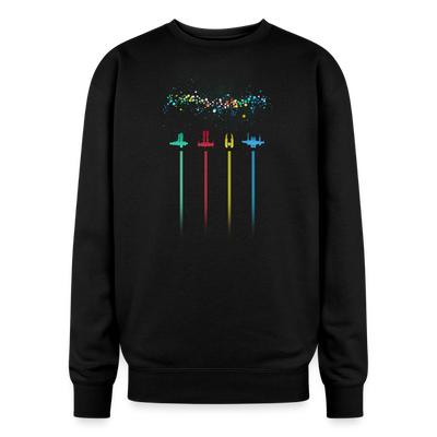 Noel Oversized Crewneck Sweatshirt - black