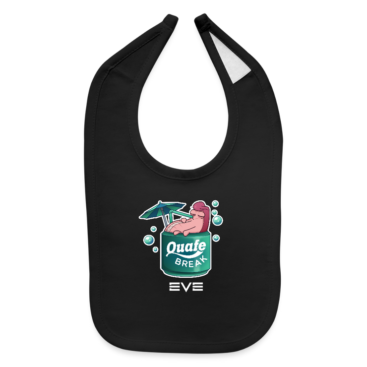 Fedo Quafe Break Baby Bib - black