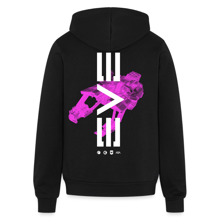 Catalyst Unisex Full Zip Hoodie - black