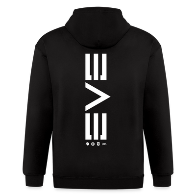 EVE Faction Unisex Full Zip Hoodie - black