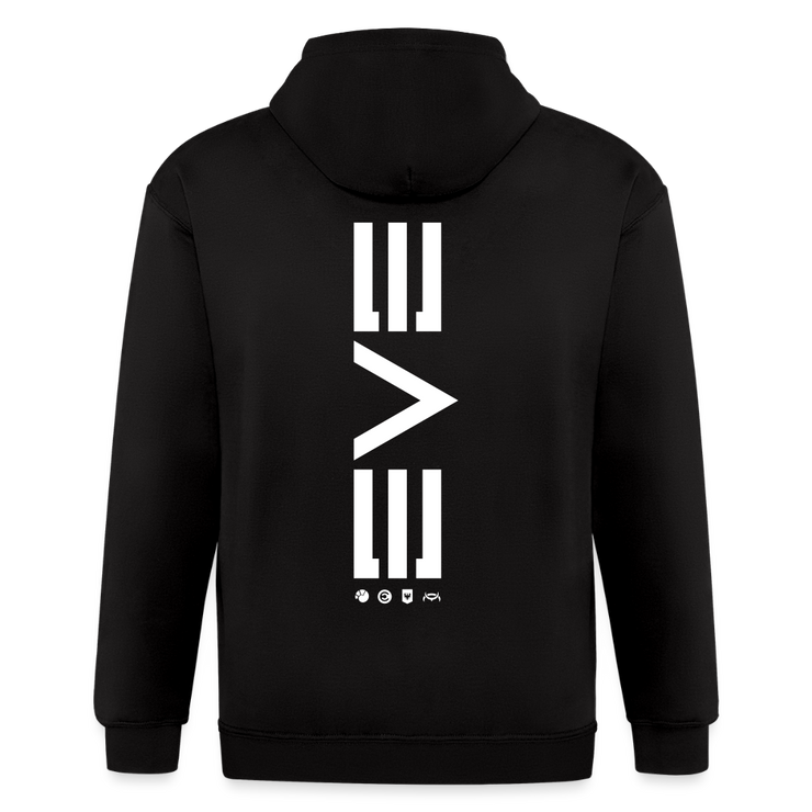 EVE Faction Unisex Full Zip Hoodie - black
