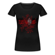 EVE Heart Slim Cut T-Shirt - black