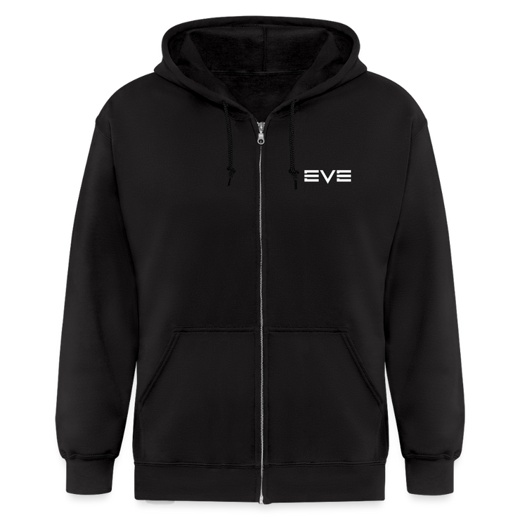 EVE Faction Unisex Full Zip Hoodie - black