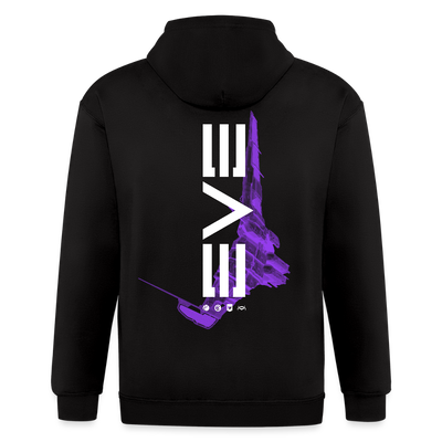 Tornado Classic Cut Zip Hoodie - black