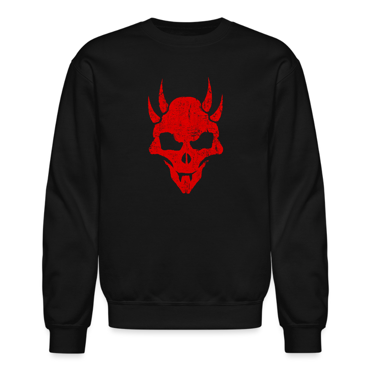 Crimson Harvest Crewneck Sweatshirt - black