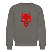 Crimson Harvest Crewneck Sweatshirt - asphalt gray