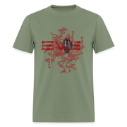EVE Heart Classic Cut T-shirt - military green