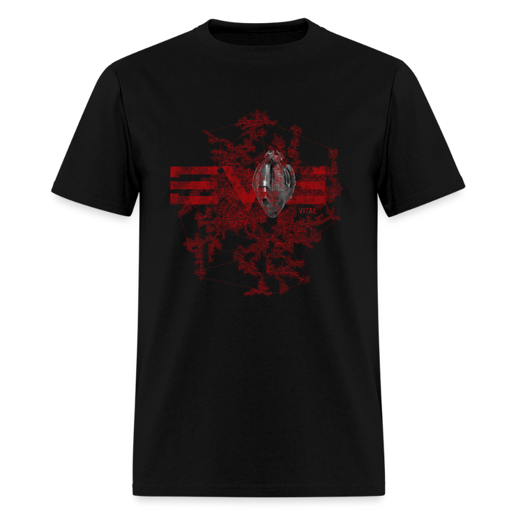 EVE Heart Classic Cut T-shirt - black