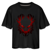 Women's Sanguinary Savant  Boxy Tee - black