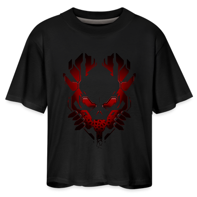 Women's Sanguinary Savant  Boxy Tee - black