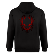 Sanguinary Savant Heavy Weight Full Zip Hoodie - black