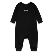 Noel Ships Baby Fleece One Piece - black