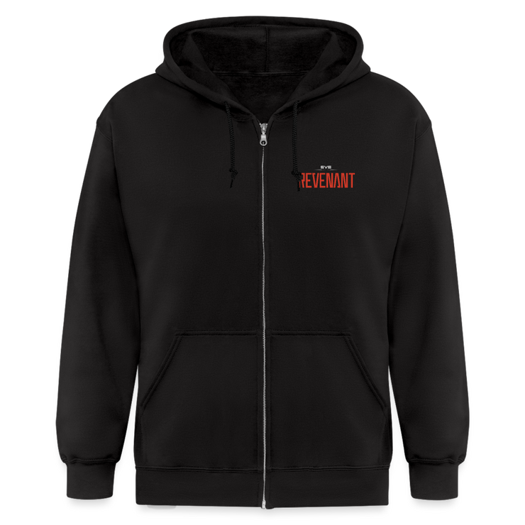 Revenant Zip Up Hoodie - black