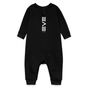 Colorful Ships Baby Fleece One Piece - black