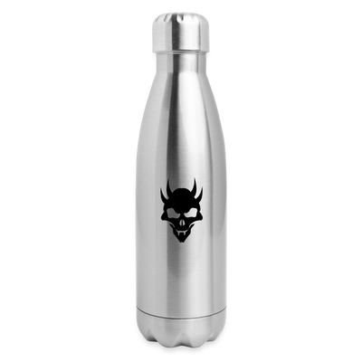 Blood Raiders Stainless Steel Water Bottle - silver