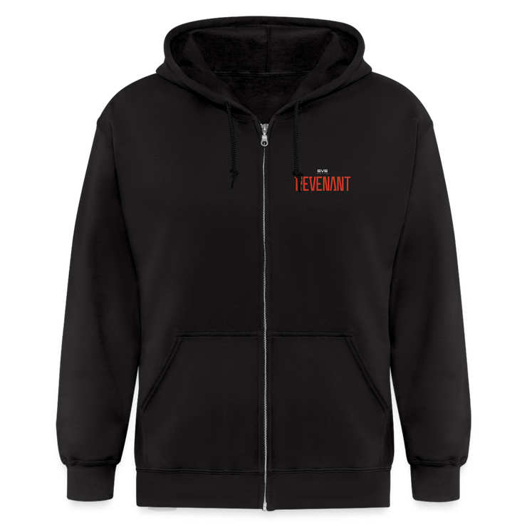 Men's Zip Hoodie - black