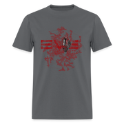 EVE Heart Classic Cut T-shirt - charcoal