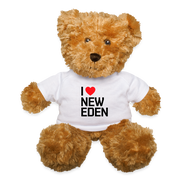 I Love New Eden Teddy Bear - white