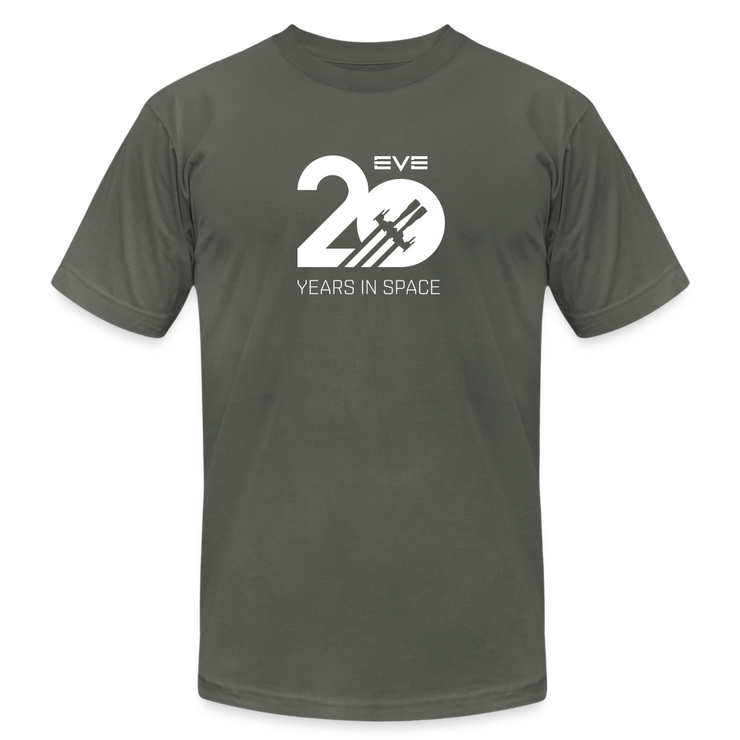 20th Anniversary Classic Cut T-Shirt - asphalt