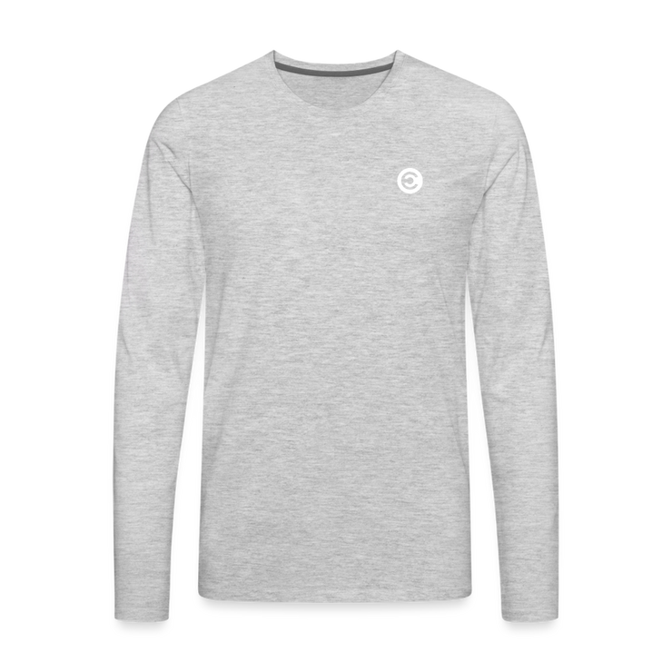 Caldari Classic Cut Long Sleeve T-shirt - heather gray