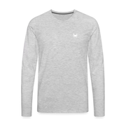 Angel Cartel Classic Cut Long Sleeve T-shirt - heather gray