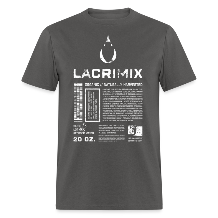 Lacrimix Classic Cut T-shirt - charcoal