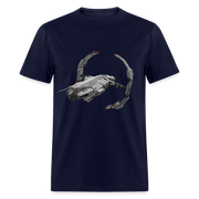 Classic Cut Astero T-shirt - navy