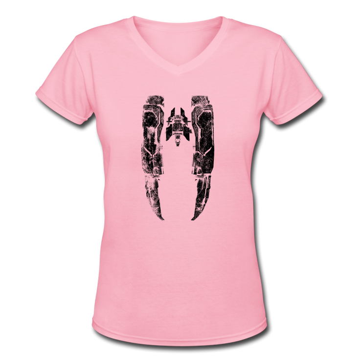 Executioner V-Neck T-Shirt - pink