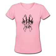Tristan V-Neck T-Shirt - pink