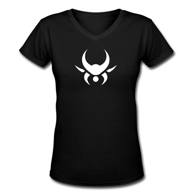 Angel Cartel V-Neck T-Shirt - black