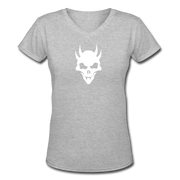 Blood Raiders V-neck T-Shirt - gray