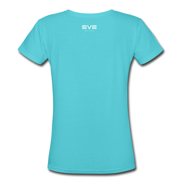 Jove V-Neck T-Shirt - aqua