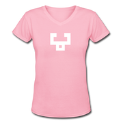 Jove V-Neck T-Shirt - pink