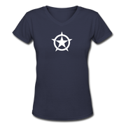 Concord V-Neck T-Shirt - navy