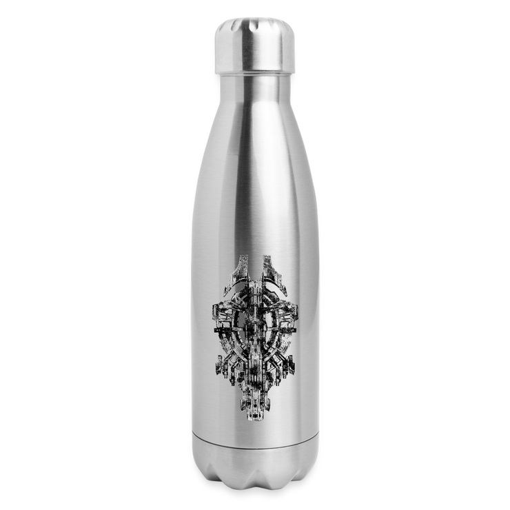NYX Insulated Stainless Steel Water Bottle - silver