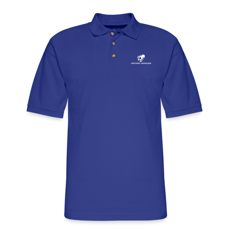 Certified Capsuleer Classic Cut Polo Shirt - royal blue