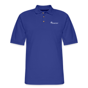 Rapid Disassembly Classic Cut Pique Polo Shirt - royal blue