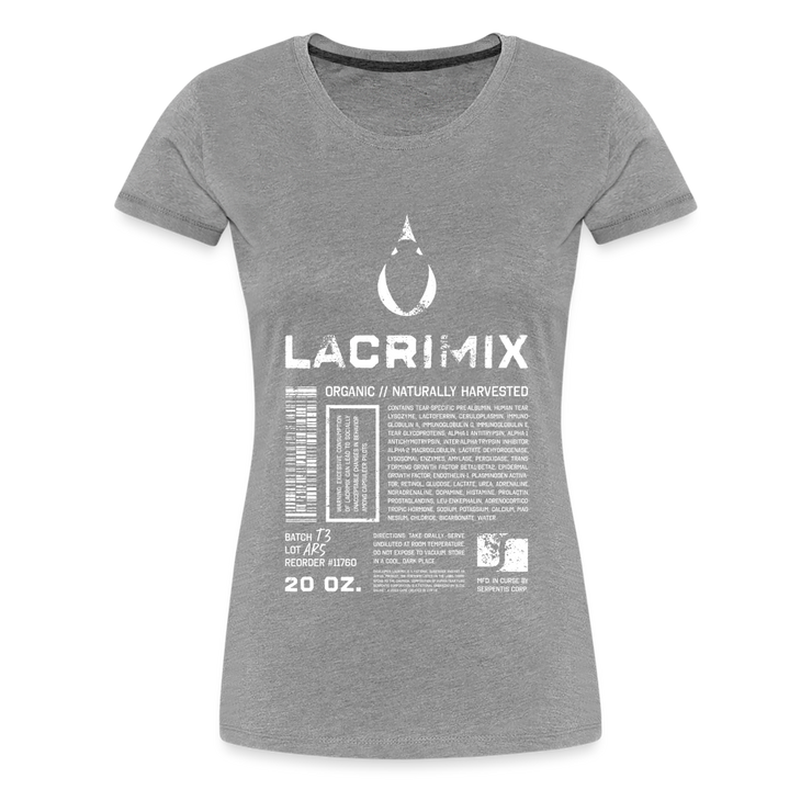 Lacrimix Slim Cut T-Shirt - heather gray