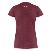 Lacrimix Slim Cut T-Shirt - heather burgundy
