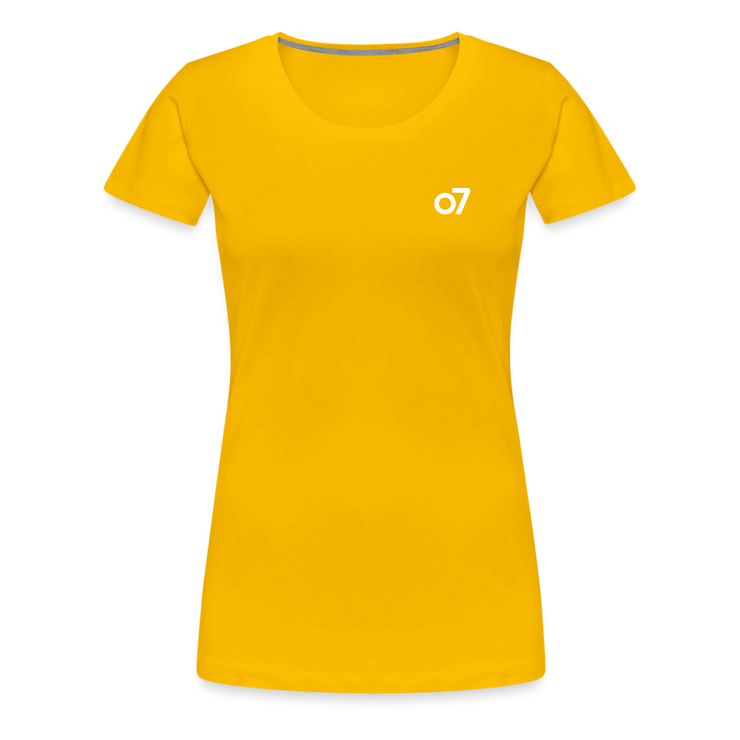 o7 Slim Cut T-Shirt - sun yellow