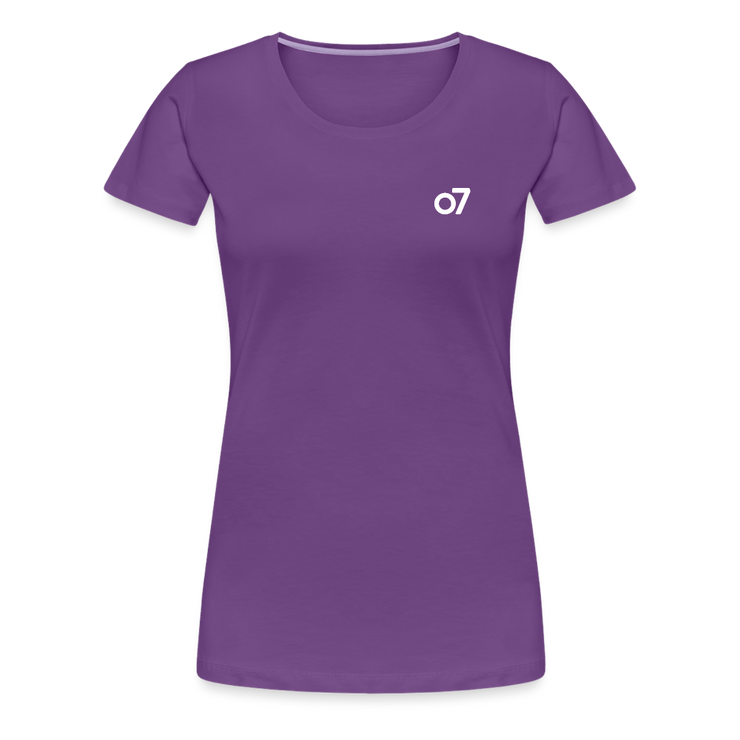 o7 Slim Cut T-Shirt - purple