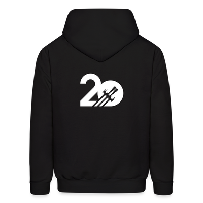 20th Anniversary Pullover Hoodie - black